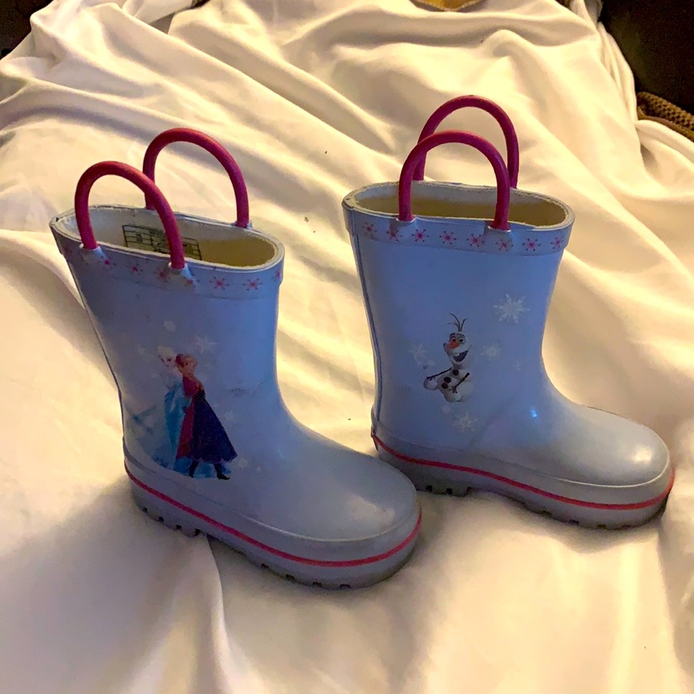 Kids Frozen Rain Boots